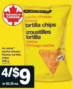 Shop Easy Foods No name nacho cheese flavour tortilla chips offer