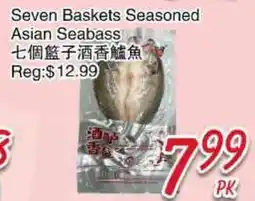 Foody Mart Seven Baskets Seasoned Asian Seabass offer
