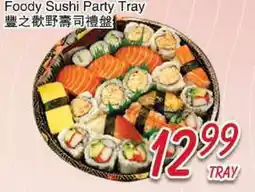 Foody Mart Foody Sushi Party Tray offer