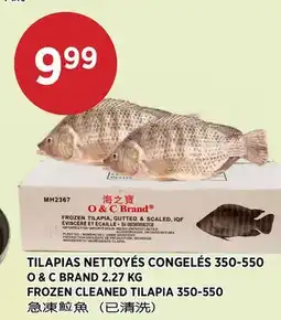 Kim Phat O&C BRAND FROZEN CLEANED TILAPIA 350-500 offer