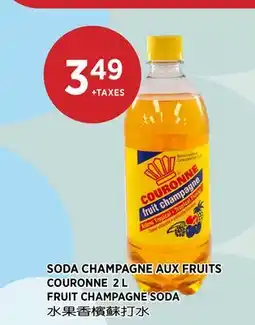 Kim Phat COURONNE FRUIT CHAMPAGNE SODA offer