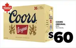 Real Canadian Liquorstore Coors Original offer