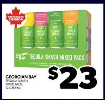 Real Canadian Liquorstore Georgian Bay Tequila Smash Mixed Pack offer