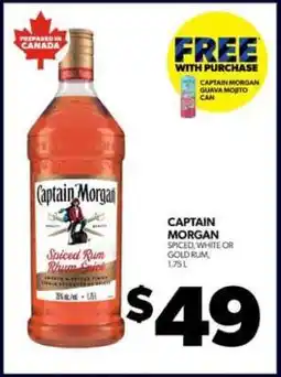 Real Canadian Liquorstore Captain Morgan Spiced Rum offer
