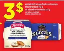 Maxi Black Diamond Cheddar Slices ou Lactantia Rich & Creamy offer