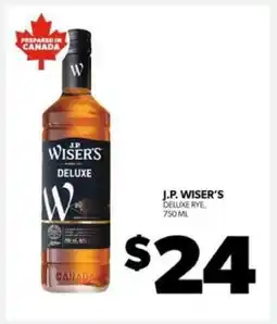 Real Canadian Liquorstore J.P. Wiser's Deluxe Rye offer