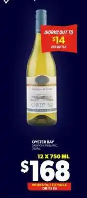 Real Canadian Liquorstore Oyster Bay Sauvignon Blanc offer