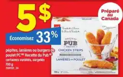 Maxi PC Recette du Pub Chicken Strips offer