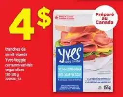 Maxi Yves Veggie Veggie Bologna offer
