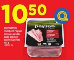 Maxi Paysan charcuteries tranchées offer