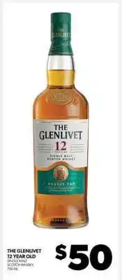 Real Canadian Liquorstore The Glenlivet 12 Year Old offer