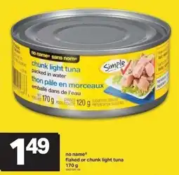 Shop Easy Foods No name flaked or chunk light tuna offer