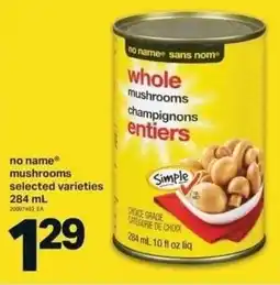 Shop Easy Foods No name mushrooms offer