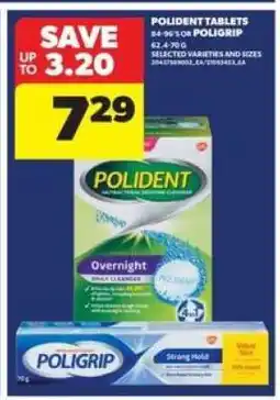 Real Canadian Superstore Polident Tablets or Poligrip offer