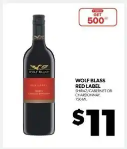 Real Canadian Liquorstore Wolf Blass Red Label offer