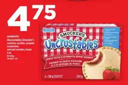 Maxi Smucker's Uncrustables offer