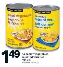 Shop Easy Foods No name vegetables offer