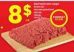 Maxi boeuf haché extra-maigre format club offer