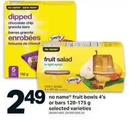 Shop Easy Foods No name fruit bowls or bars offer