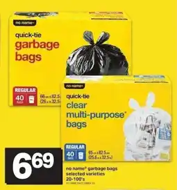 Shop Easy Foods No name garbage bags offer