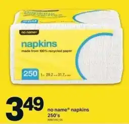 Shop Easy Foods No name napkins offer