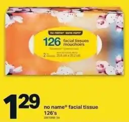 Shop Easy Foods No name facial tissue offer
