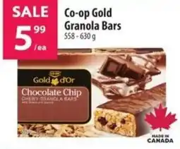 Co-op Co-op gold granola bars offer