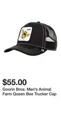 Mark's Goorin Bros. Men's Animal Farm Queen Bee Trucker Cap offer