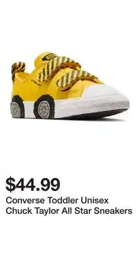 Mark's Converse Toddler Unisex Chuck Taylor All Star Sneakers offer