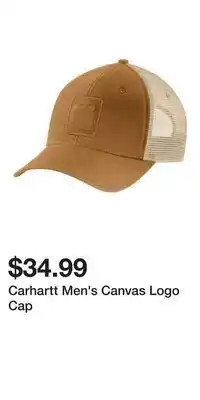 Mark's Carhartt Men's Canvas Logo Cap offer