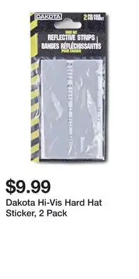Mark's Dakota Hi-Vis Hard Hat Sticker, 2 Pack offer