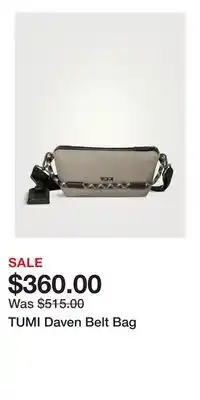 Holt Renfrew TUMI Daven Belt Bag offer