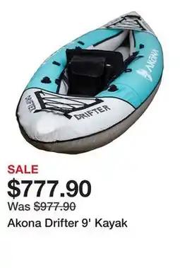 TSC Stores Akona Drifter 9' Kayak offer