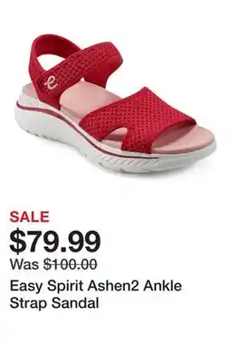 TSC Stores Easy Spirit Ashen2 Ankle Strap Sandal offer