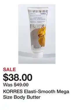 TSC Stores KORRES Elasti-Smooth Mega Size Body Butter offer