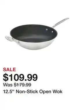 TSC Stores 12.5'' Non-Stick Open Wok offer