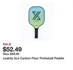 TSC Stores xzaktly Ace Carbon Fiber Pickleball Paddle offer
