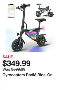 TSC Stores Gyrocopters Radi8 Ride-On offer