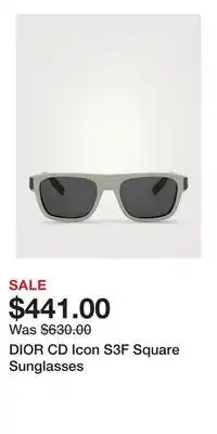 Holt Renfrew DIOR CD Icon S3F Square Sunglasses offer