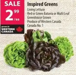 Co-op Inspired Greens offer