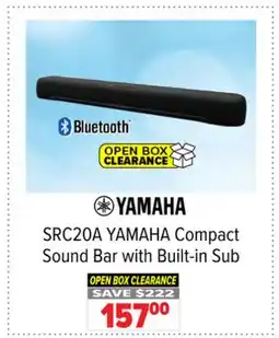 2001 Audio Video SRC20A YAMAHA Compact Sound Bar with Built-in Sub offer