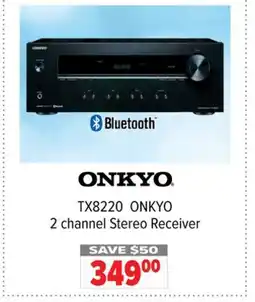 2001 Audio Video TX8220 ONKYO 2 channel Stereo Receiver offer