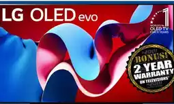 2001 Audio Video OLED55C4 LG 55 OLED evo TV offer