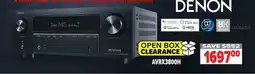2001 Audio Video AVRX3800H DENON 9.4 Ch. AV Receiver for Home Theater Enthusiasts with Dolby Atmos offer