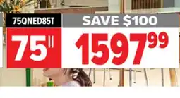 2001 Audio Video 75QNED85T LG 75 QNED TV offer