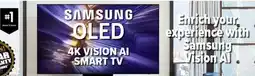 2001 Audio Video QN55S95F SAMSUNG 55 OLED 4K VISION AI SMART TV offer