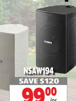 2001 Audio Video NSAW194 YAMAHA Indoor/Outdoor Speakers offer