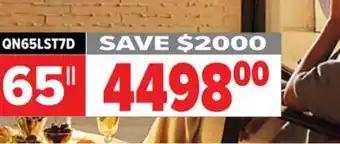 2001 Audio Video QN65LST7D SAMSUNG 65 The Terrace Partial Sun Neo QLED 4K offer