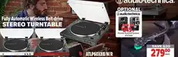 2001 Audio Video ATLP60XBB/W/R audio-technica STEREO TURNTABLE offer