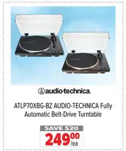 2001 Audio Video ATLP70XBG-BZ AUDIO-TECHNICA Fully Automatic Belt-Drive Turntable offer